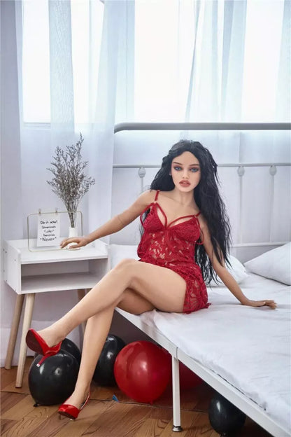 Irontech Valantena - Valentine’s Day Sex Doll in Hot Red Lingerie | TPE Love Doll Any Love Doll IRONTECH DOLLS - TPE