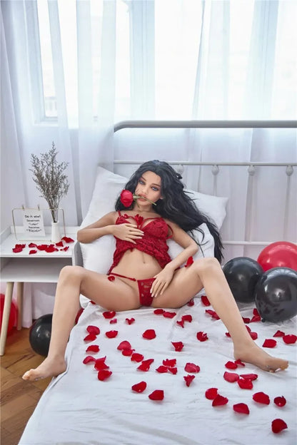 Irontech Valantena - Valentine’s Day Sex Doll in Hot Red Lingerie | TPE Love Doll Any Love Doll IRONTECH DOLLS - TPE