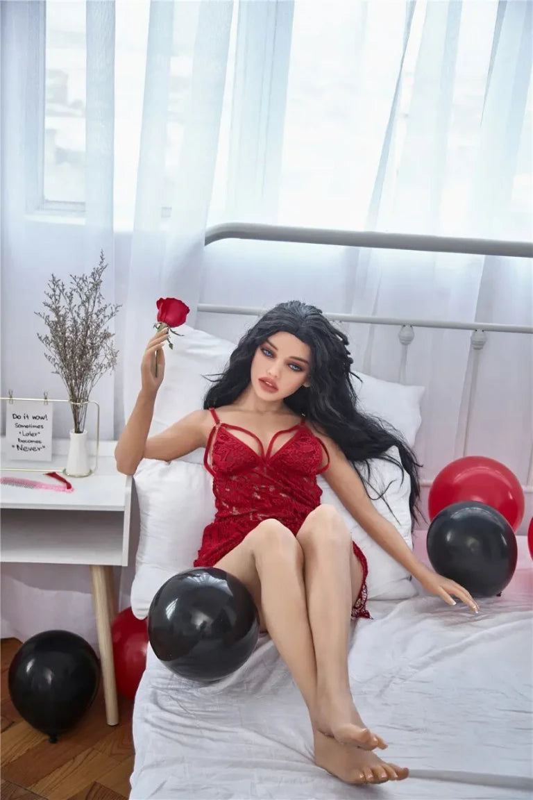 Irontech Valantena - Valentine’s Day Sex Doll in Hot Red Lingerie | TPE Love Doll Any Love Doll IRONTECH DOLLS - TPE