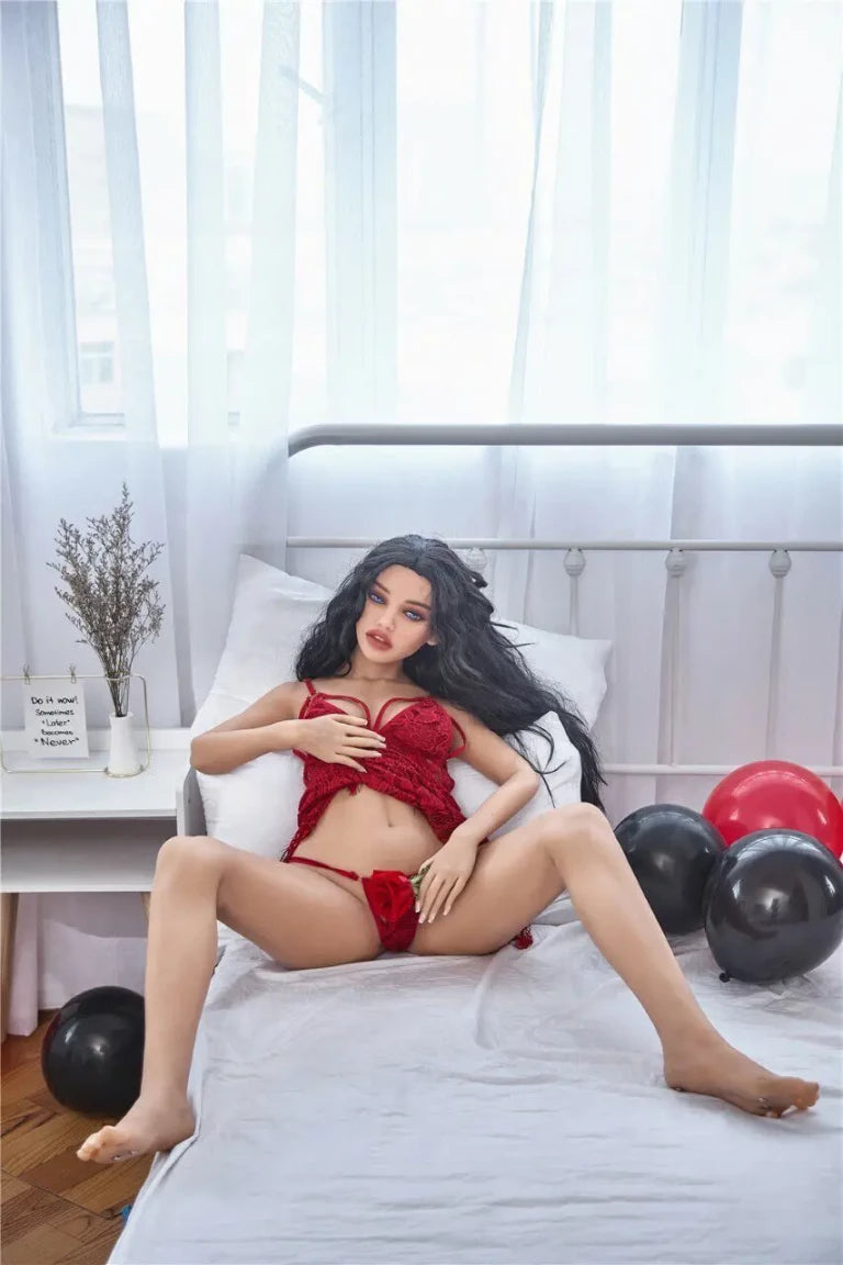 Irontech Valantena - Valentine’s Day Sex Doll in Hot Red Lingerie | TPE Love Doll Any Love Doll IRONTECH DOLLS - TPE