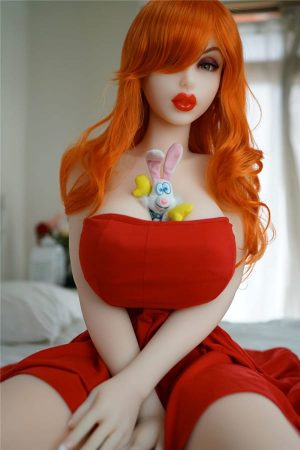 Jude: Stunning Redhead Love Doll in Alluring Red Dress - Irresistible Sex Doll Any Love Doll Piper Doll