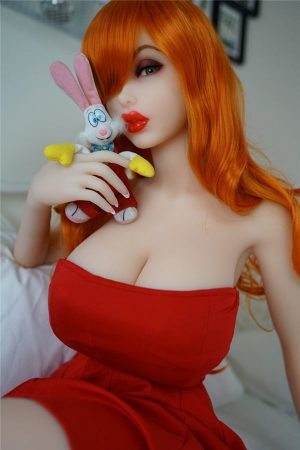 Jude: Stunning Redhead Love Doll in Alluring Red Dress - Irresistible Sex Doll Any Love Doll Piper Doll