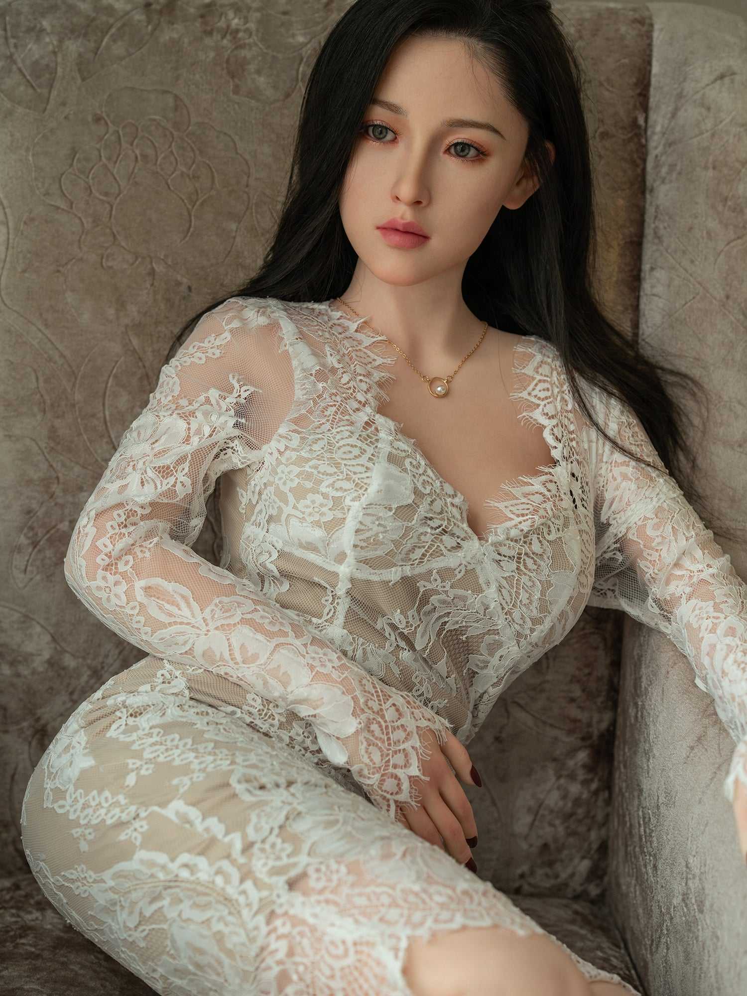 Lana: From Desk to Dreams - Silicone Sex Doll Head Any Love Doll Zelex dolls - SILICONE