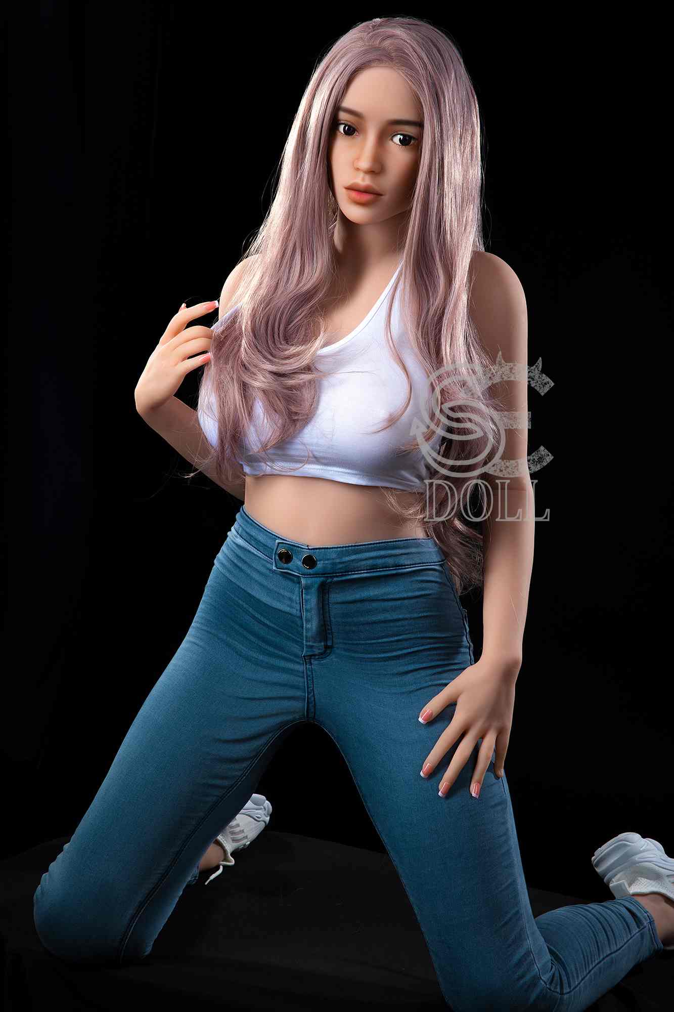 Lowri – Premium TPE Love Doll with Jeans and Nude Top by SEDoll Any Love Doll SEdoll TPE