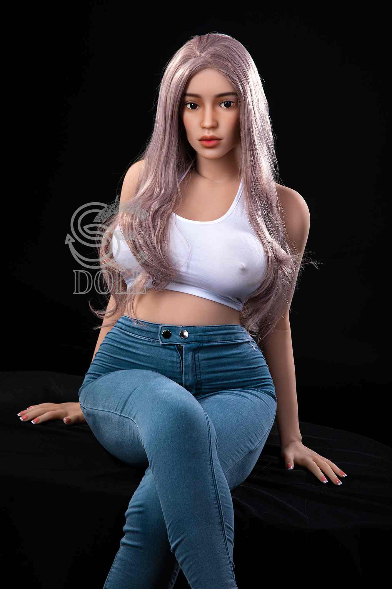 Lowri – Premium TPE Love Doll with Jeans and Nude Top by SEDoll Any Love Doll SEdoll TPE