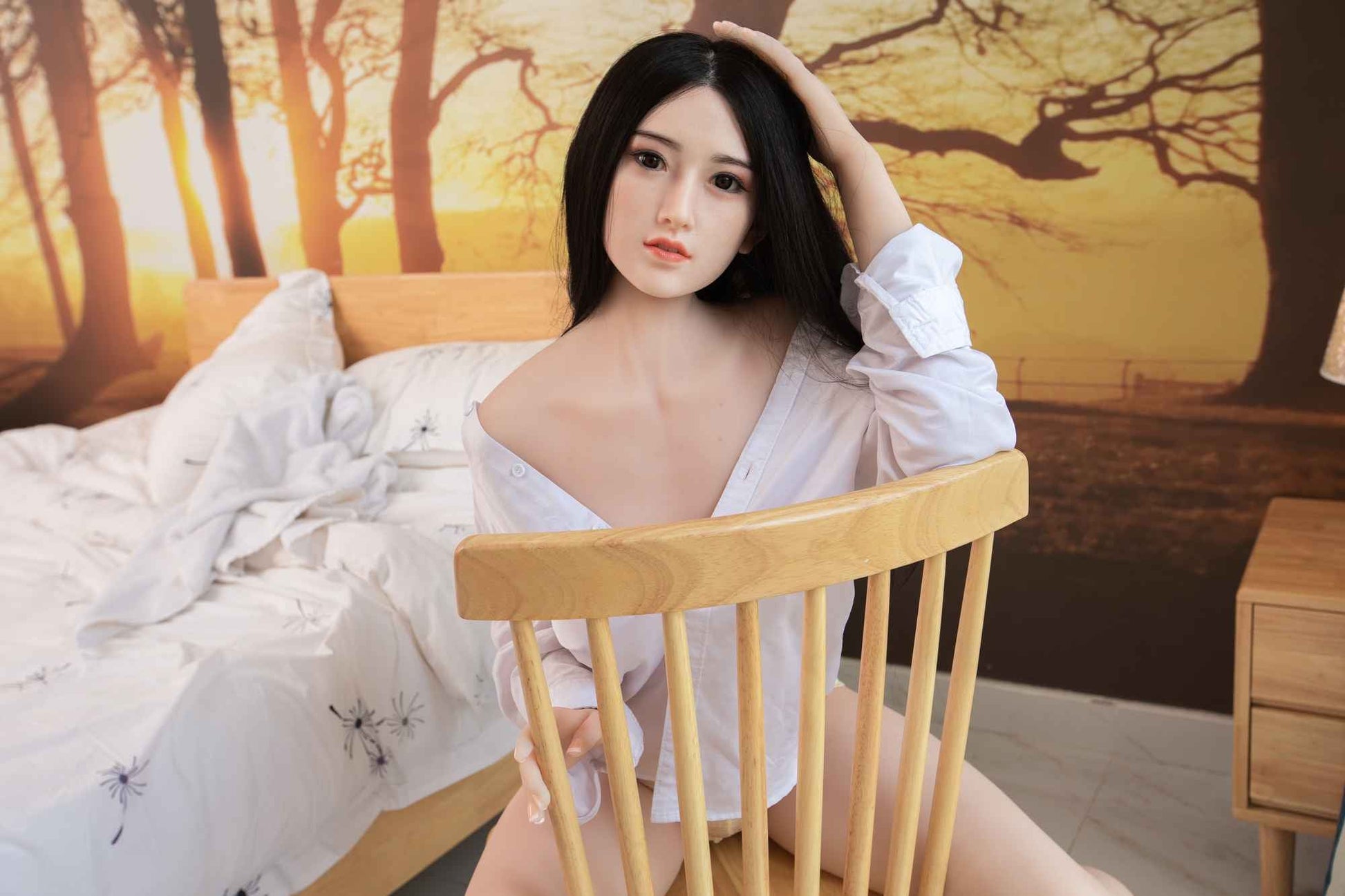 Maariyah: Exquisite Asian Starpery Love Doll with Brunette Teen Face and Petite Derrière Any Love Doll Starpery