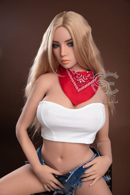 Meghan Cowgirl Love Doll by SEDoll - Blonde TPE Sex Doll for Wild Intimate Encounters Any Love Doll SEdoll TPE