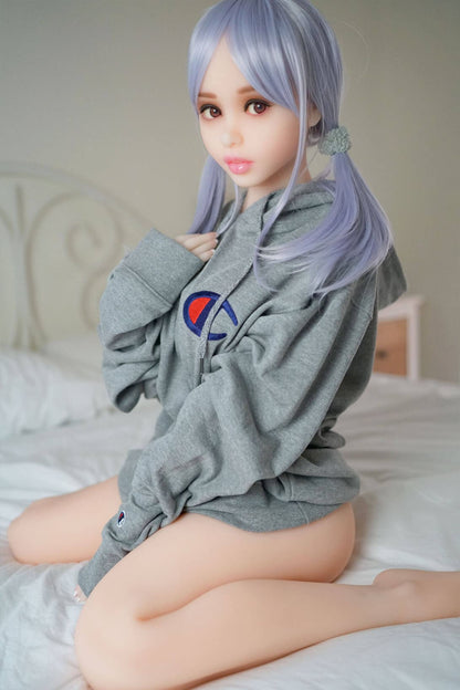 Mikayla - Naughty Youthful Love Doll Girl with Glasses, Seductress Sex Doll Any Love Doll Piper Doll