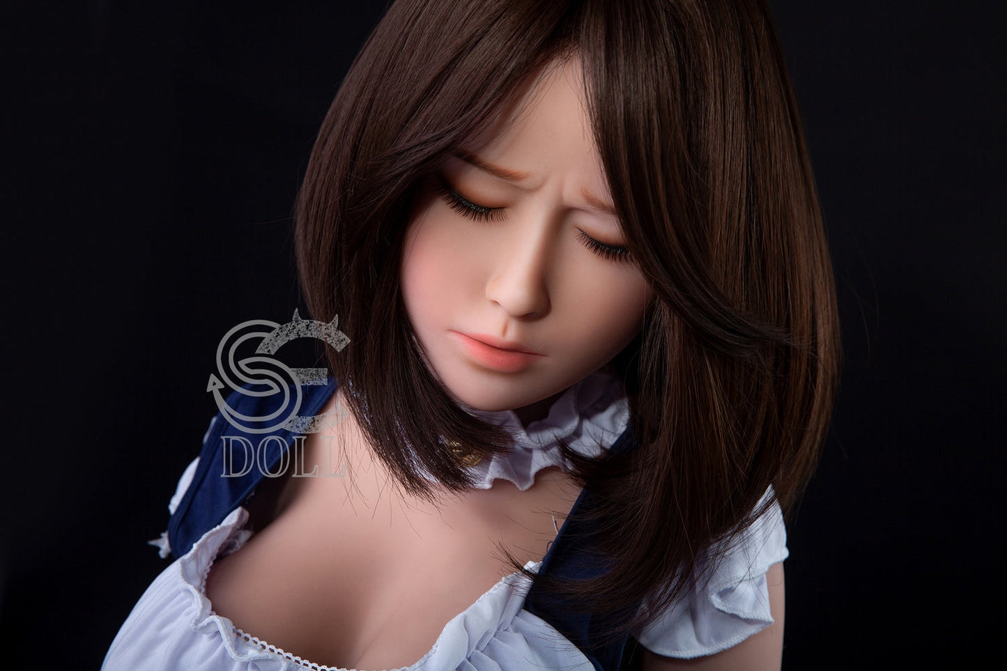 Eileen Closed Eye TPE Love Doll in Maid Uniform by SEDoll