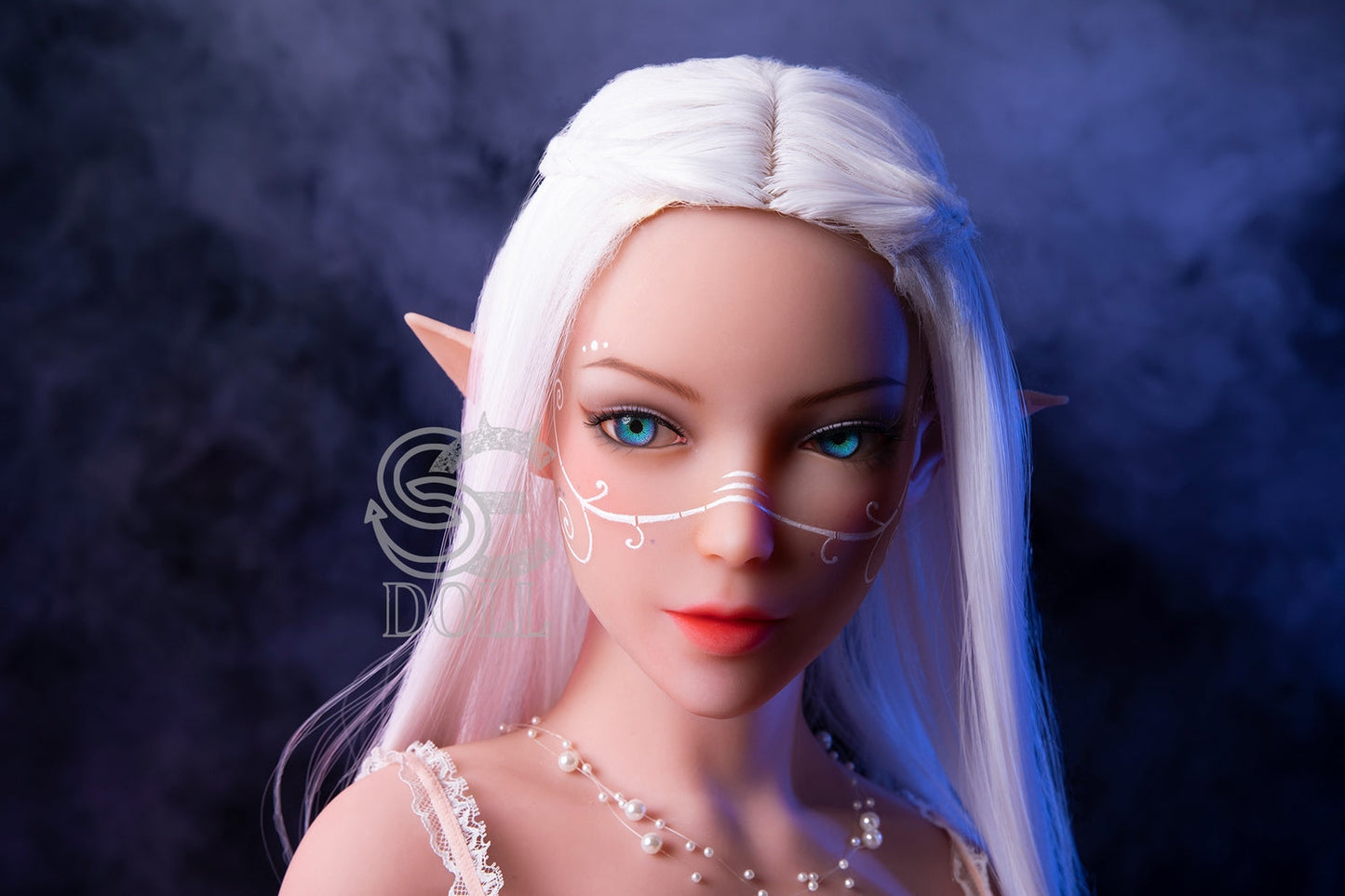 Louie Elf TPE Love Doll with White Hair by SEDoll - Realistic Fantasy Companion