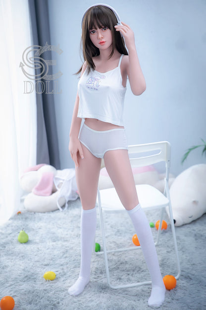 Katelyn - SEDoll Hot Asian TPE Love Doll with Headphones for Intimate Moments