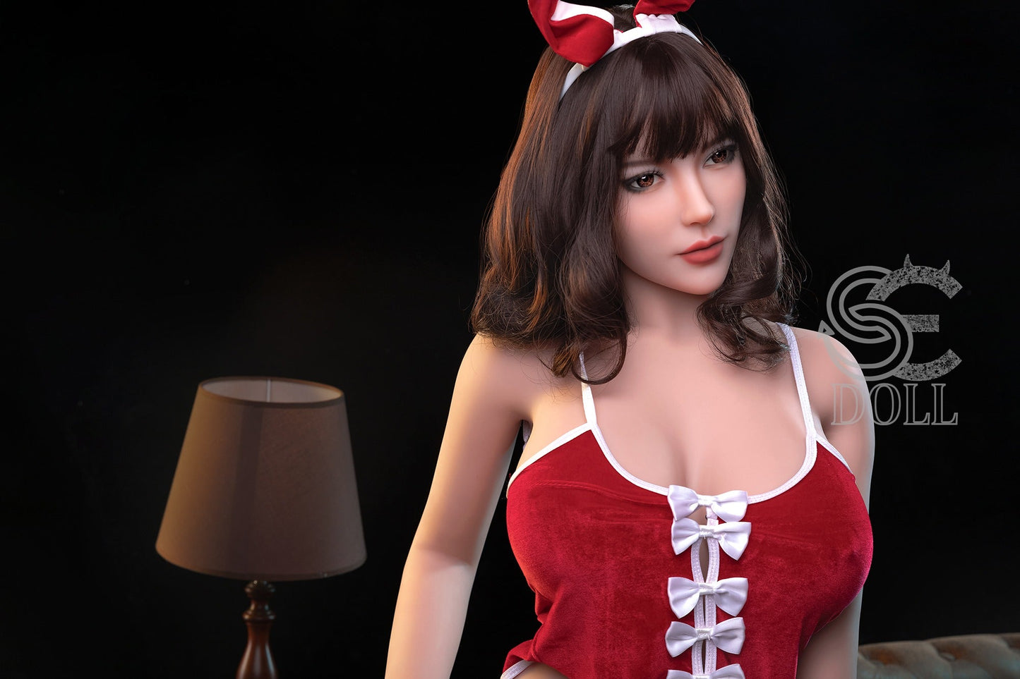 Rosalind Lifelike Sexy White TPE Love Doll in Rabbit Outfit by SEDoll