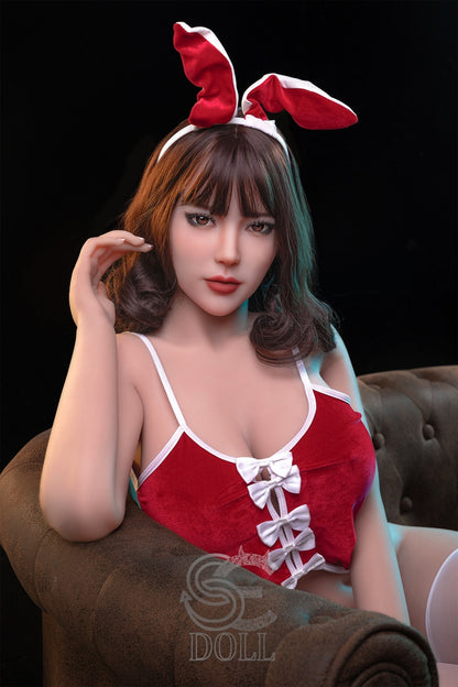 Rosalind Lifelike Sexy White TPE Love Doll in Rabbit Outfit by SEDoll