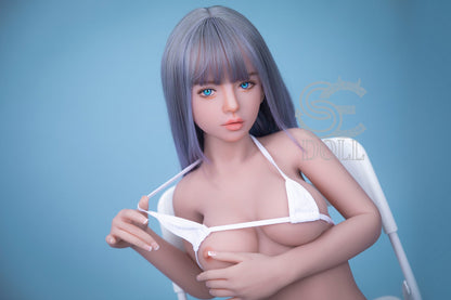 SEdoll Theresa Young Girl Blue Hair TPE Love Doll