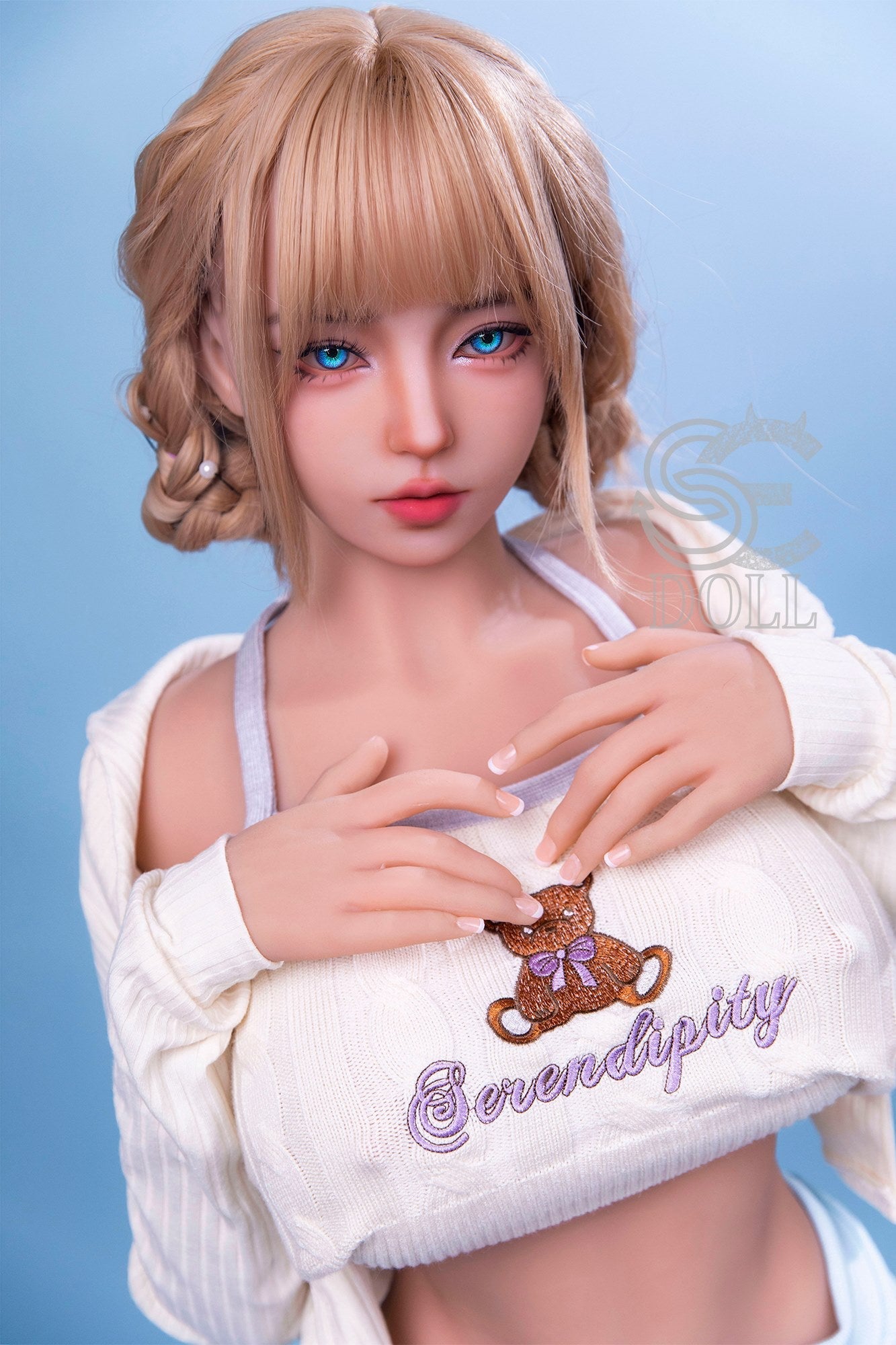 Poppy - Hot Blonde baby face TPE Sex Doll (USA Stock)