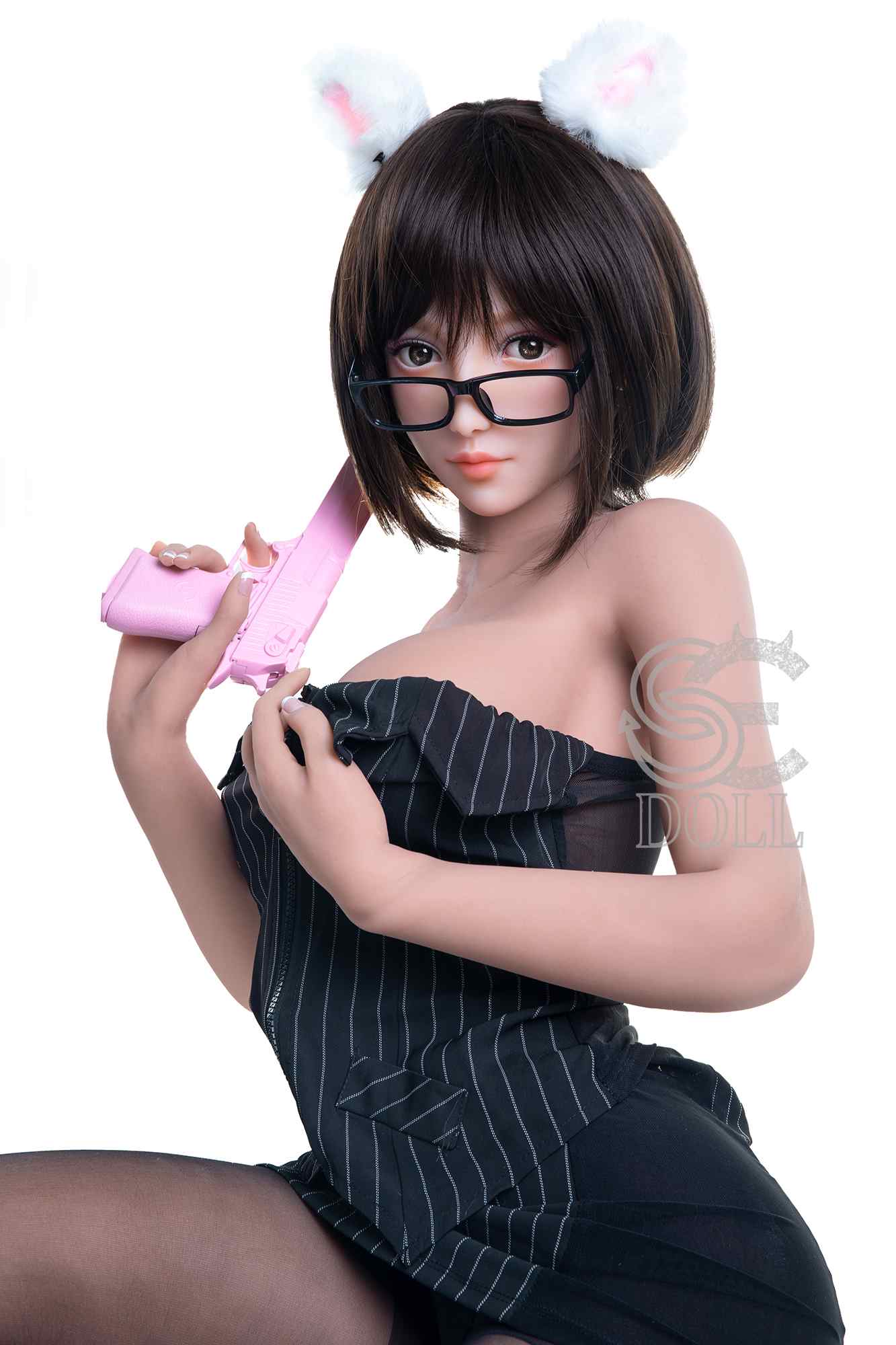 SEDoll Cerys Assassin Style Naked TPE Love Doll With Gun Any Love Doll SEdoll TPE