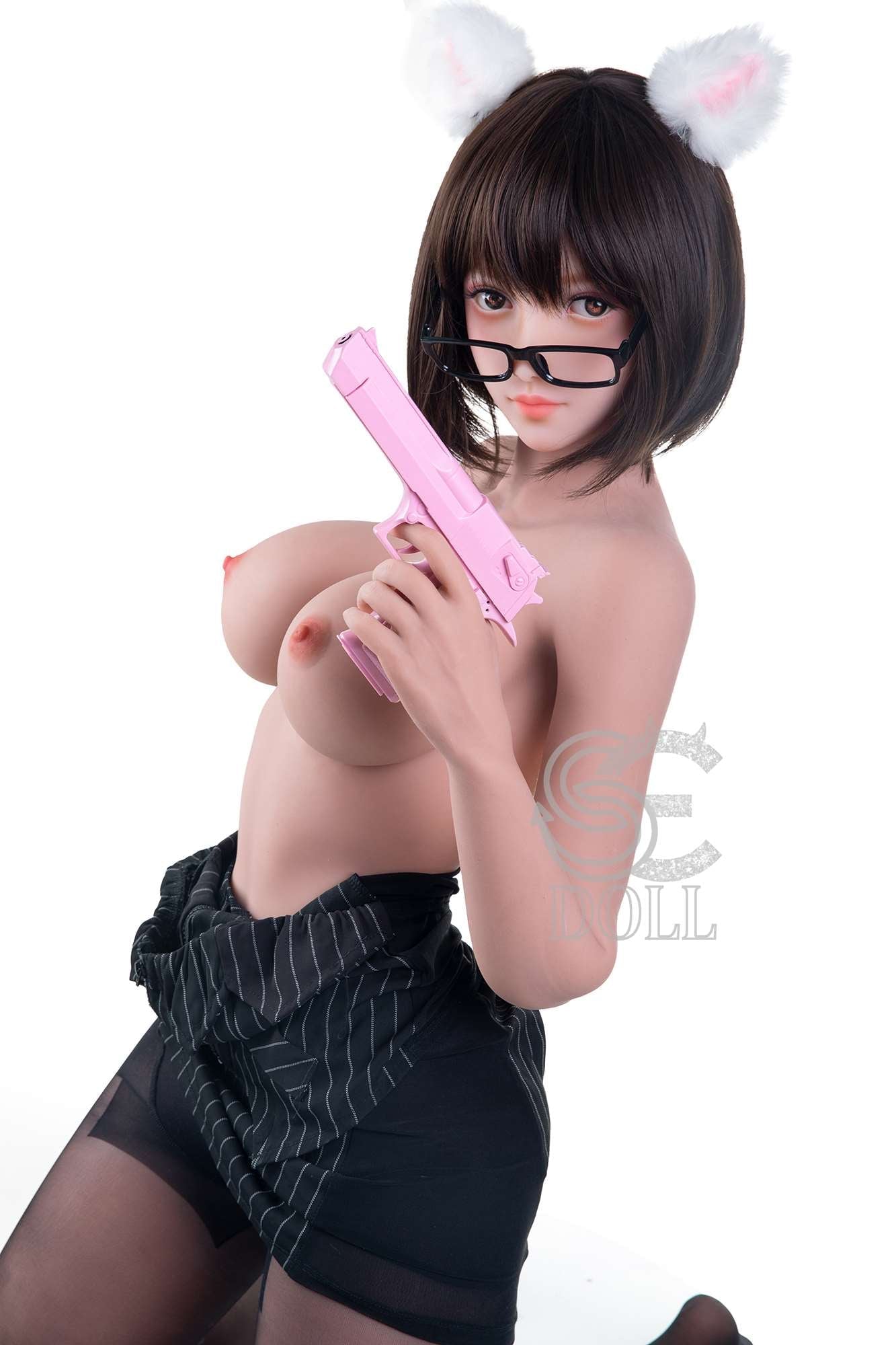 SEDoll Cerys Assassin Style Naked TPE Love Doll With Gun Any Love Doll SEdoll TPE