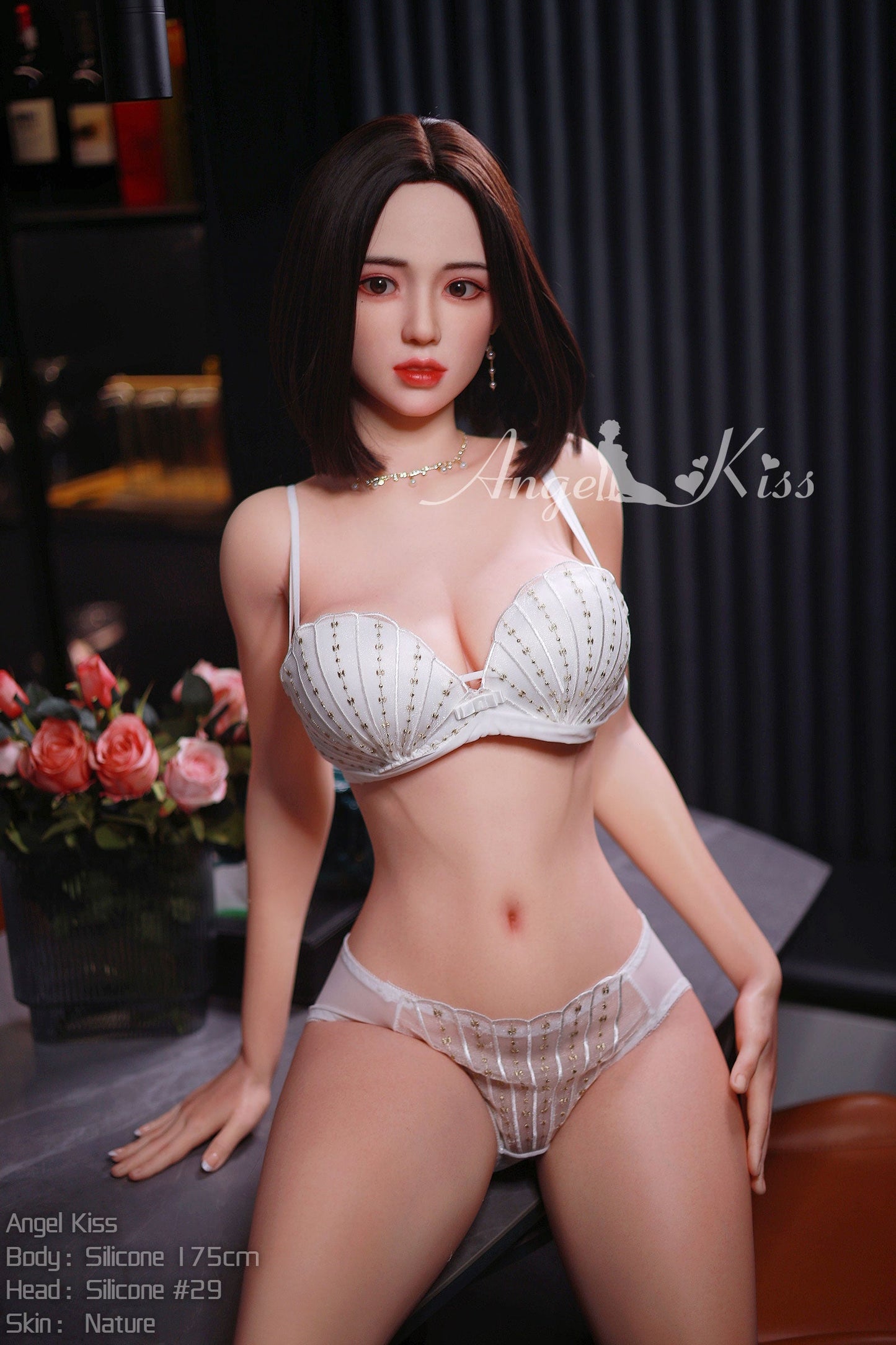 Sharon - S175cm+S#29 Asian women silicone doll with long legs and slim figure by Anmodolls