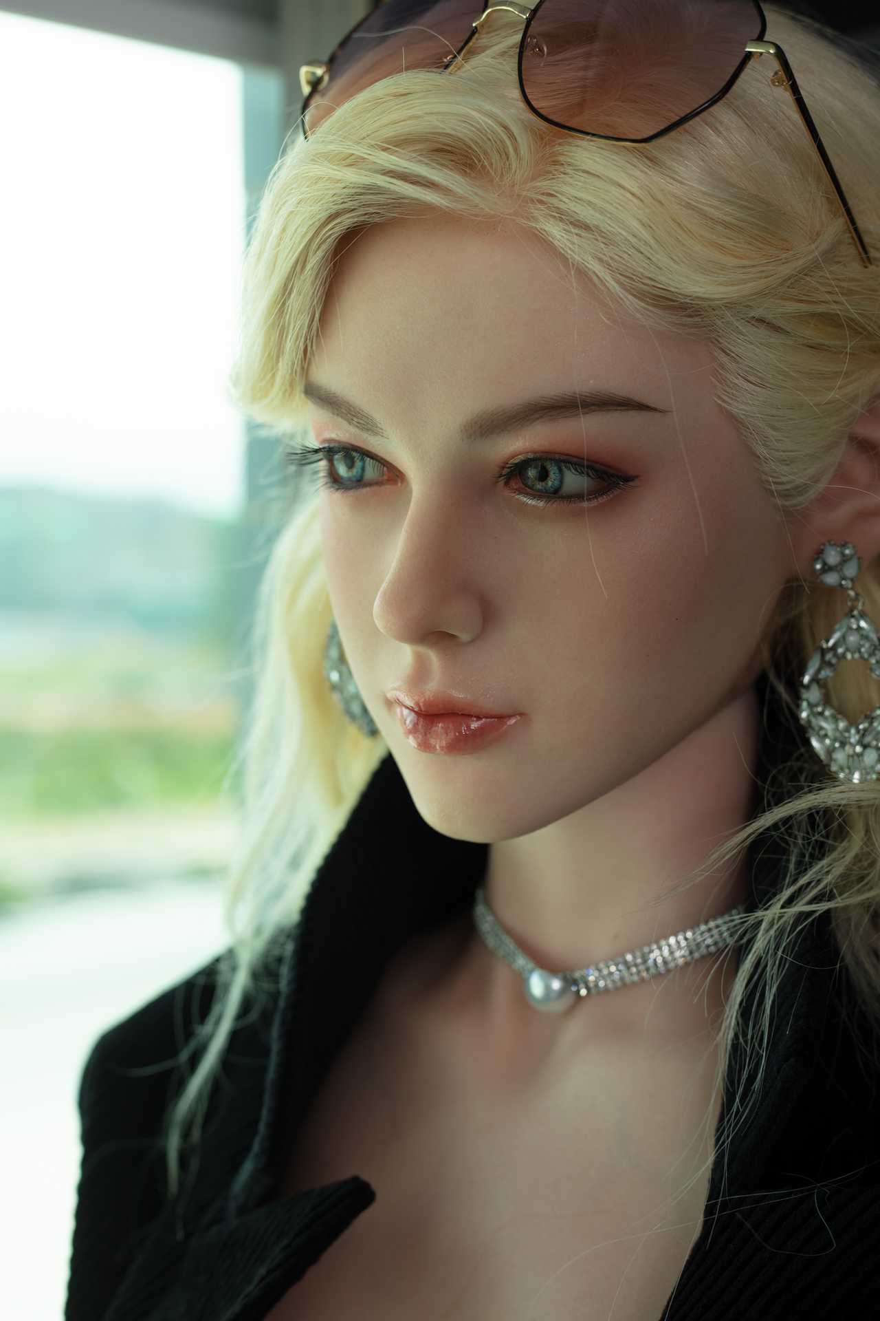 Thelma: Blonde English Teen Fantasy - 174cm Starpery Love Doll with Petite Face Any Love Doll Starpery