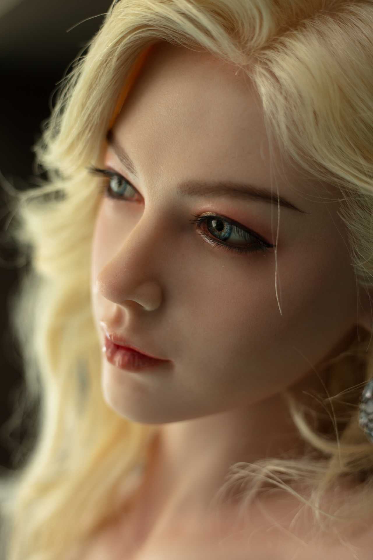 Thelma: Blonde English Teen Fantasy - 174cm Starpery Love Doll with Petite Face Any Love Doll Starpery