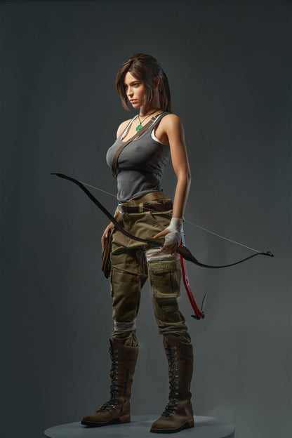 Tomb Raider's Lara Croft: 166cm, E-Cup, Full Silicon Gamelady Sex Doll Any Love Doll GameLady