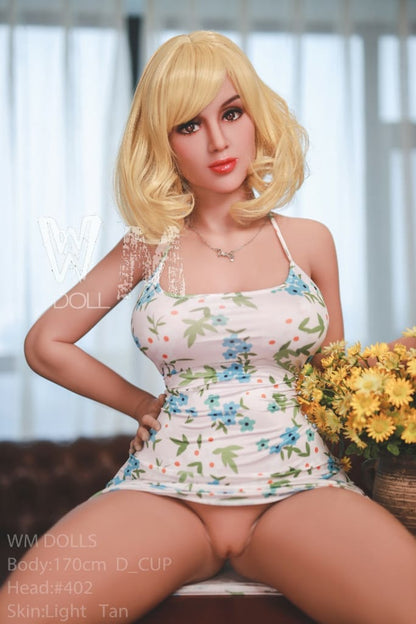 WM Dolls Louisa: 170cm D-Cup Mature Love Doll with Tight Body (Head 402)