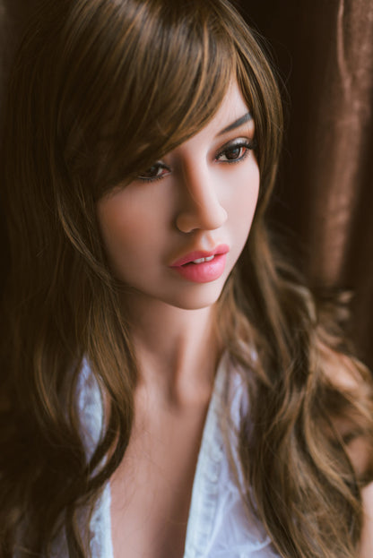 WM Dolls Maribella 152cm H-Cup Mature Brunette Love Doll with Head 122 - Seductive Charm