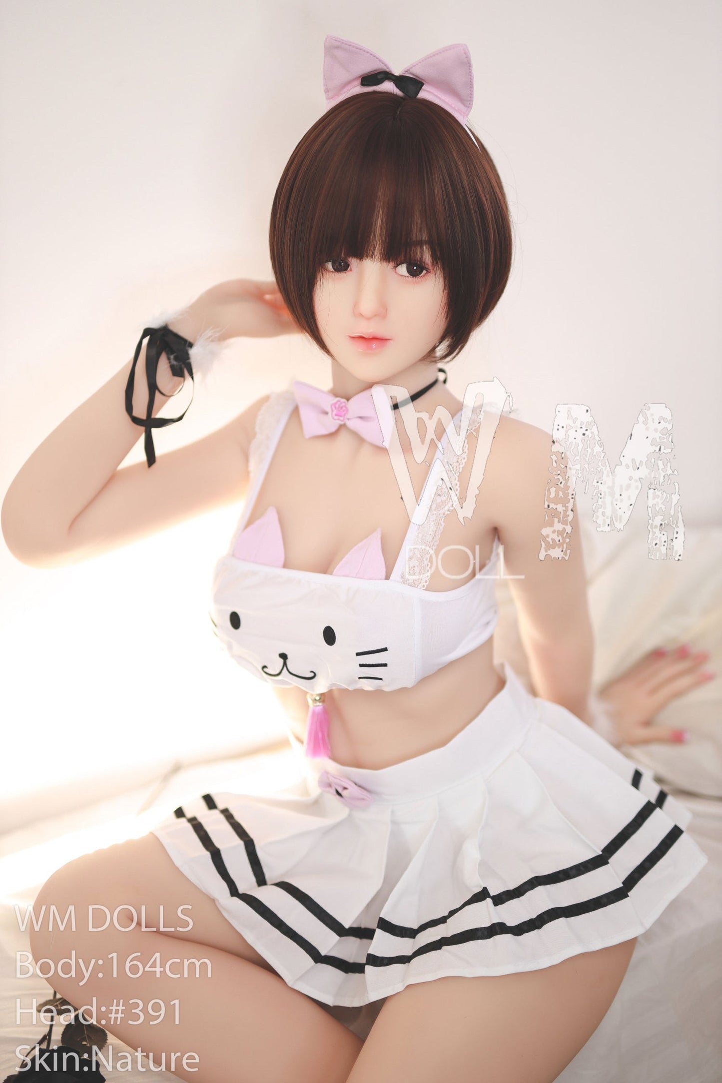 WM Dolls Yang: 164cm D-Cup Love Doll - Asian Teen Brunette Head #391