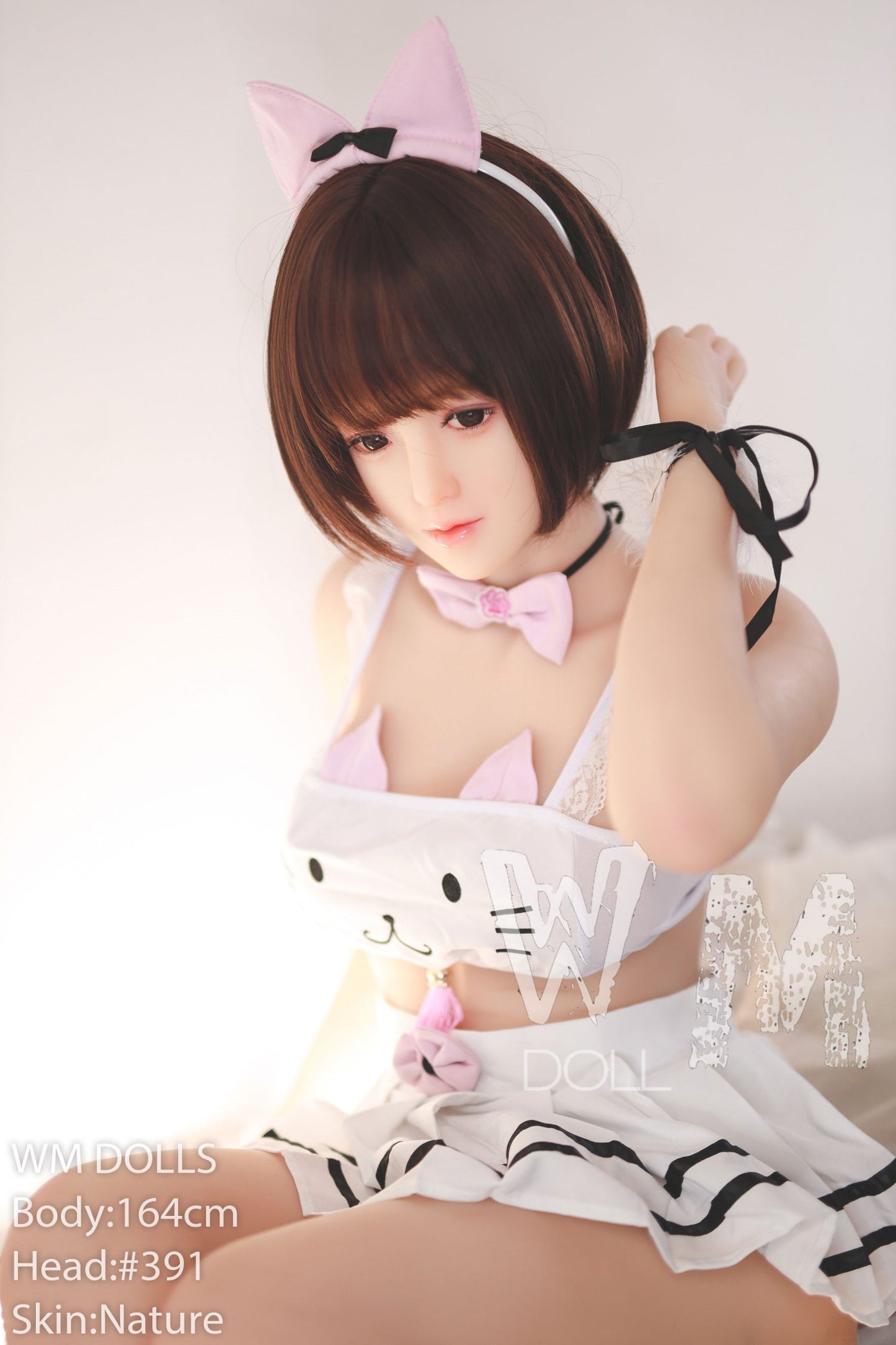 WM Dolls Yang: 164cm D-Cup Love Doll - Asian Teen Brunette Head #391