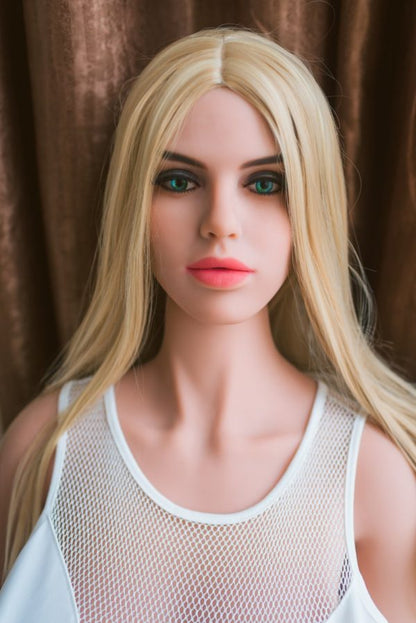 Premium WM Doll 152cm Love Doll with H-Cup and White Hair, Head #82 - Tatiana