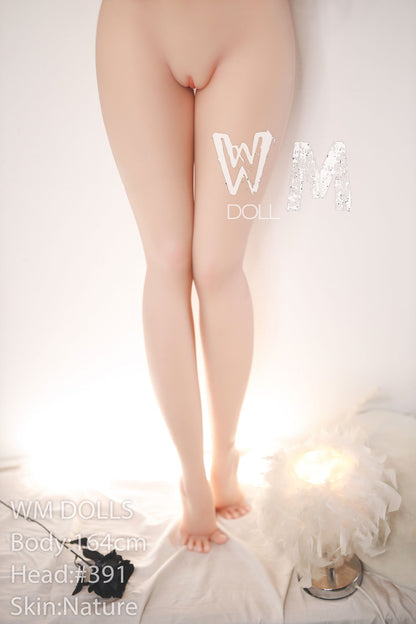 WM Dolls Yang: 164cm D-Cup Love Doll - Asian Teen Brunette Head #391