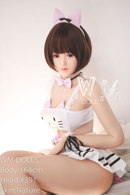 WM Dolls Yang: 164cm D-Cup Love Doll - Asian Teen Brunette Head #391