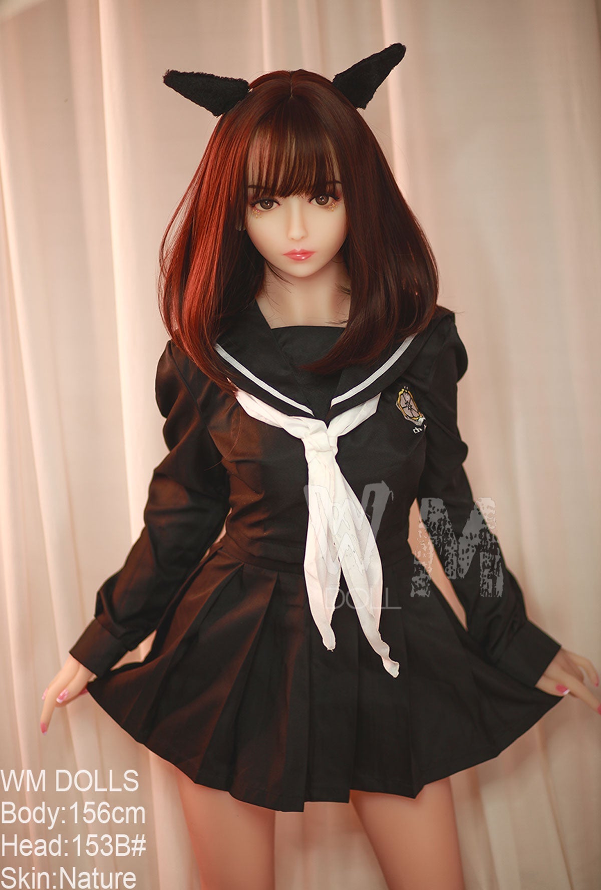 WM Dolls Promise 156cm B-Cup Schoolgirl Sex Doll with Sweet Innocent Face and 153B Head