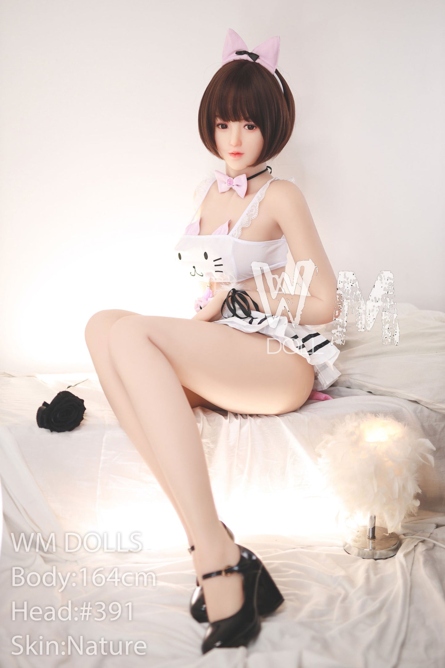 WM Dolls Yang: 164cm D-Cup Love Doll - Asian Teen Brunette Head #391