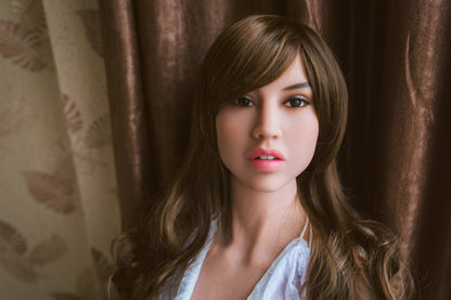 WM Dolls Maribella 152cm H-Cup Mature Brunette Love Doll with Head 122 - Seductive Charm