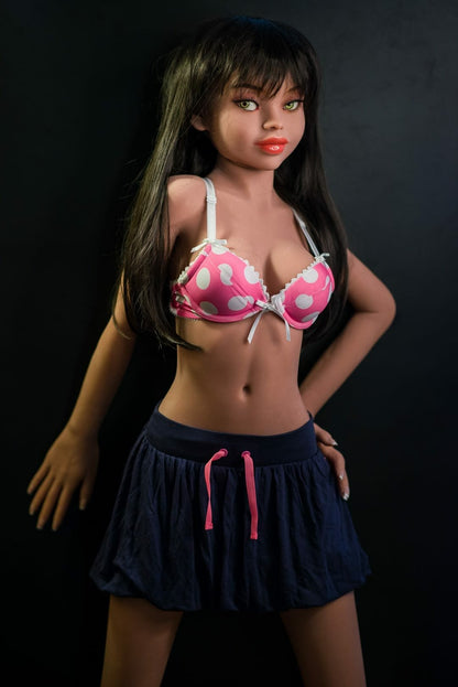 WM Dolls Katy: Petite 150cm TPE Love Doll with B-Cup Breasts, Head 77" - Exquisite Beauty