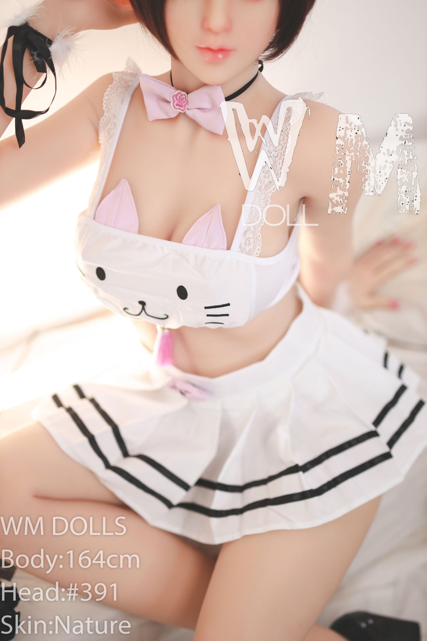 WM Dolls Yang: 164cm D-Cup Love Doll - Asian Teen Brunette Head #391