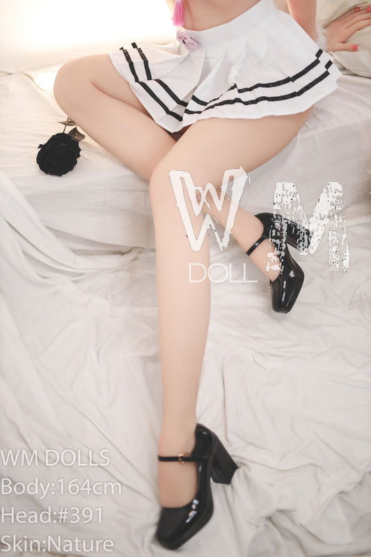 WM Dolls Yang: 164cm D-Cup Love Doll - Asian Teen Brunette Head #391