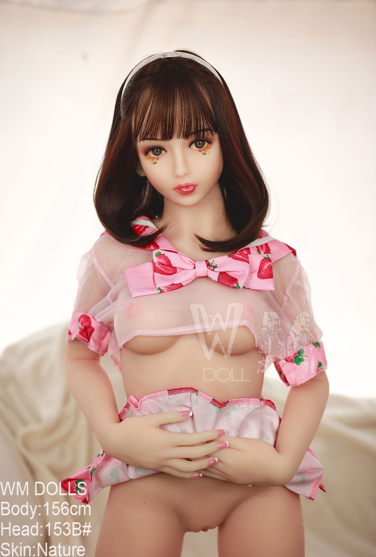 WM Dolls Promise 156cm B-Cup Schoolgirl Sex Doll with Sweet Innocent Face and 153B Head