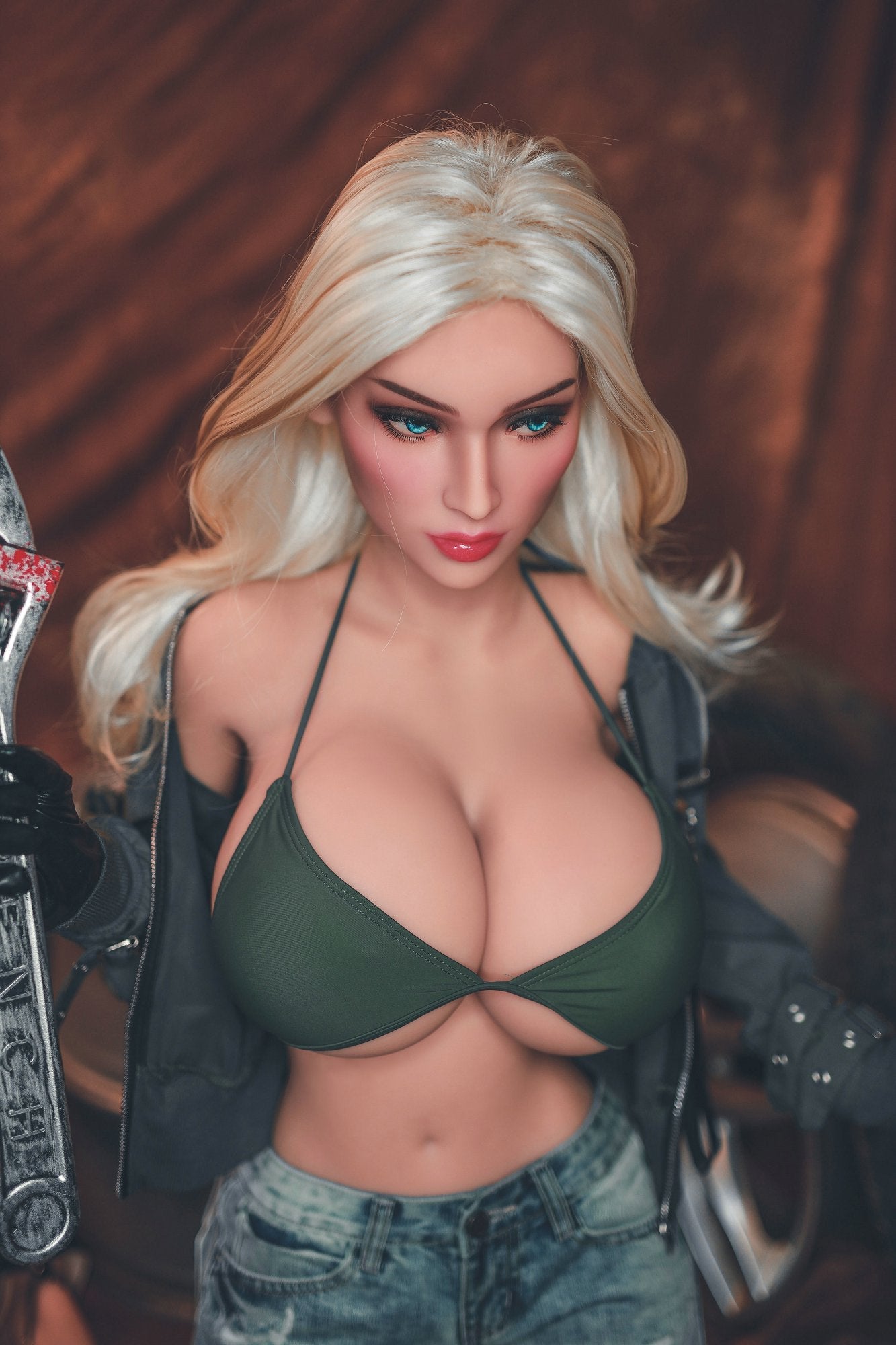 YL Dolls Donna: 166cm Big Breasts Love Doll with Hot Body in Sexy Outfit Any Love Doll YL